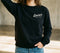 Denim Coffee Crewneck Sweatshirt